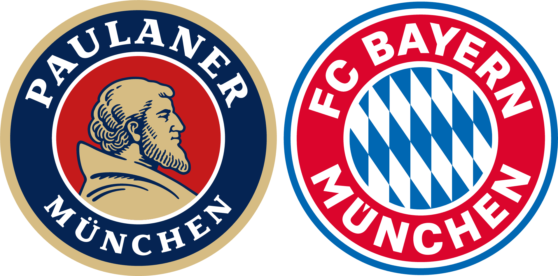 Logo Paulaner + FC-Bayern